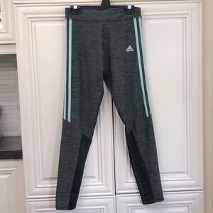 EUC Adidas Climalite girls leggings